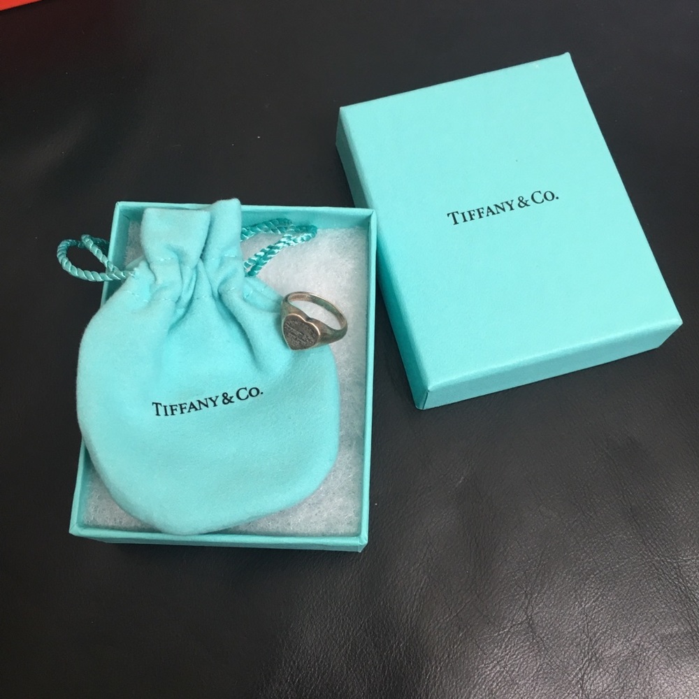 Please return to Tiffany heart ring
